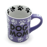 inside view Our Name is Mud Dog Mom Ceramic Mug