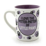 back side Cat Mom Ceramic Mug by Our Name is Mud