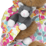 Boots the Kitty close up Becca and Boots Pajama Party Bear by Boyd's Bears