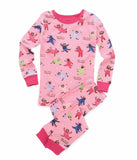 The Cat's Pajamas Young Girls Pink Pajama Set by Hatley