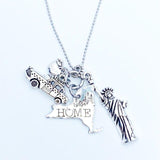 New York Home Charm Necklace