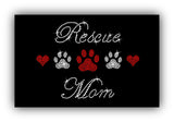 Rhinestone Rescue Mom Tote Bag