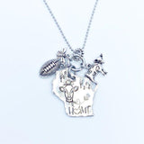 Wisconsin Home Charm Necklace