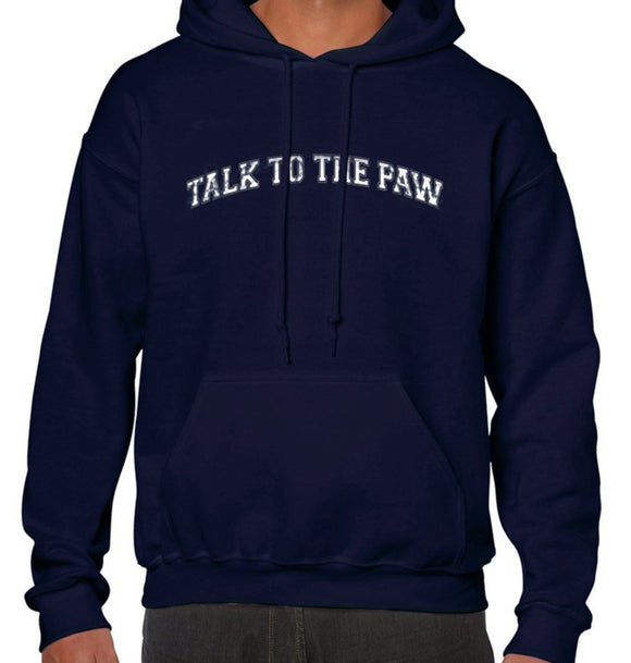 Talk to the Paw Unisex Hoodie by Funny Little Dog