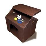 Pet Have Indoor Folding Dog House with Storage by Ooboo Pet Attic Storage