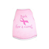 Bark for a Cure Pink Dog T-shirt