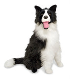 Border Collie Dog Giant Stuffed Plush by Melissa and Doug