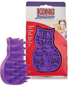 Zoom Groom Cat Brush & Massager in One by KONG