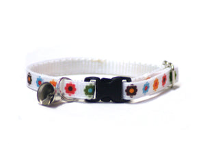 Cheengoo Florets Adjustable Cat Collar