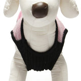 front view Argyle Sleeveless Dog Sweater Vest by Gooby