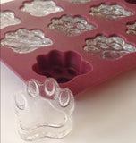 Paw Print Silicone Ice Tray Mold - Set of 2 by FanPans