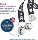 PoochieBells - Dog Potty Doorbell Training Tool Made in the USA