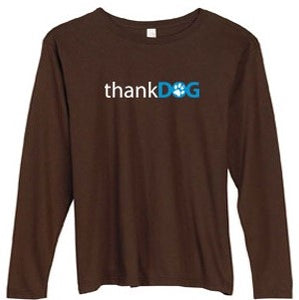 Thank Dog Long Sleeve Women's T-Shirt