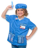 girl Veterinarian Role Play Costume Set by Melissa and Dog