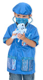 boy Veterinarian Role Play Costume Set by Melissa and Dog